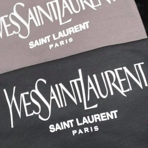 BLACK YSL NOT AUTHENTIC TEE